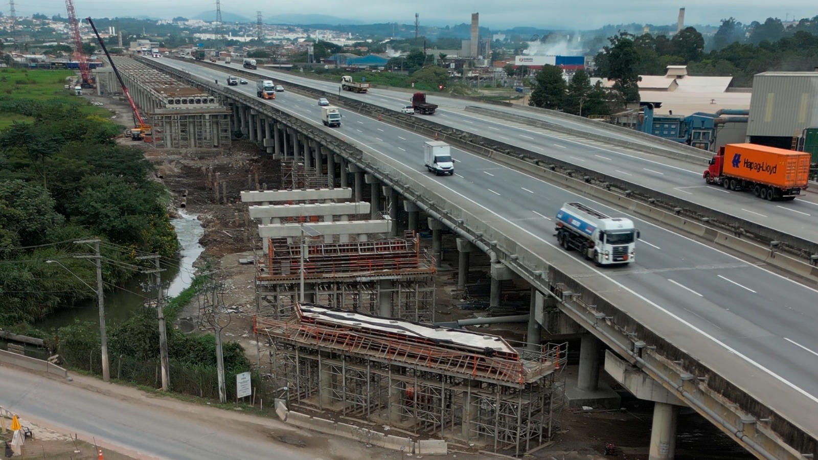 Complexo Viário do Alto Tietê ultrapassa 19% de conclusão e inicia fundações para viaduto na rotatória de Poá